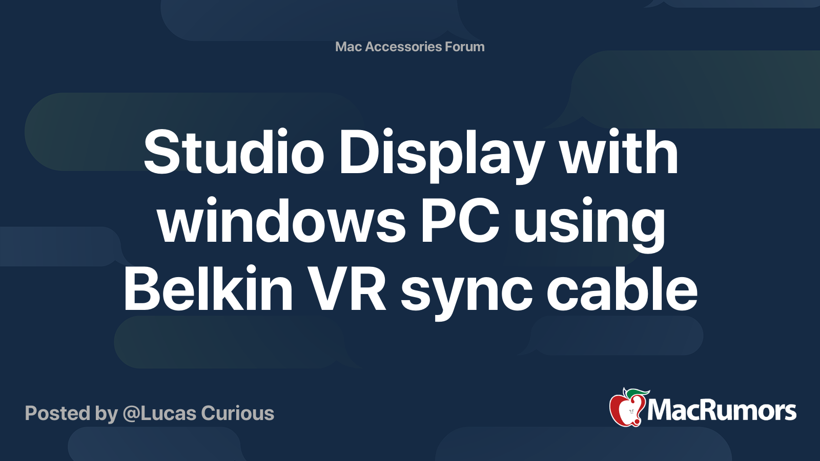 Windows to studio displayBelkin VR ケーブル 【公式通販】