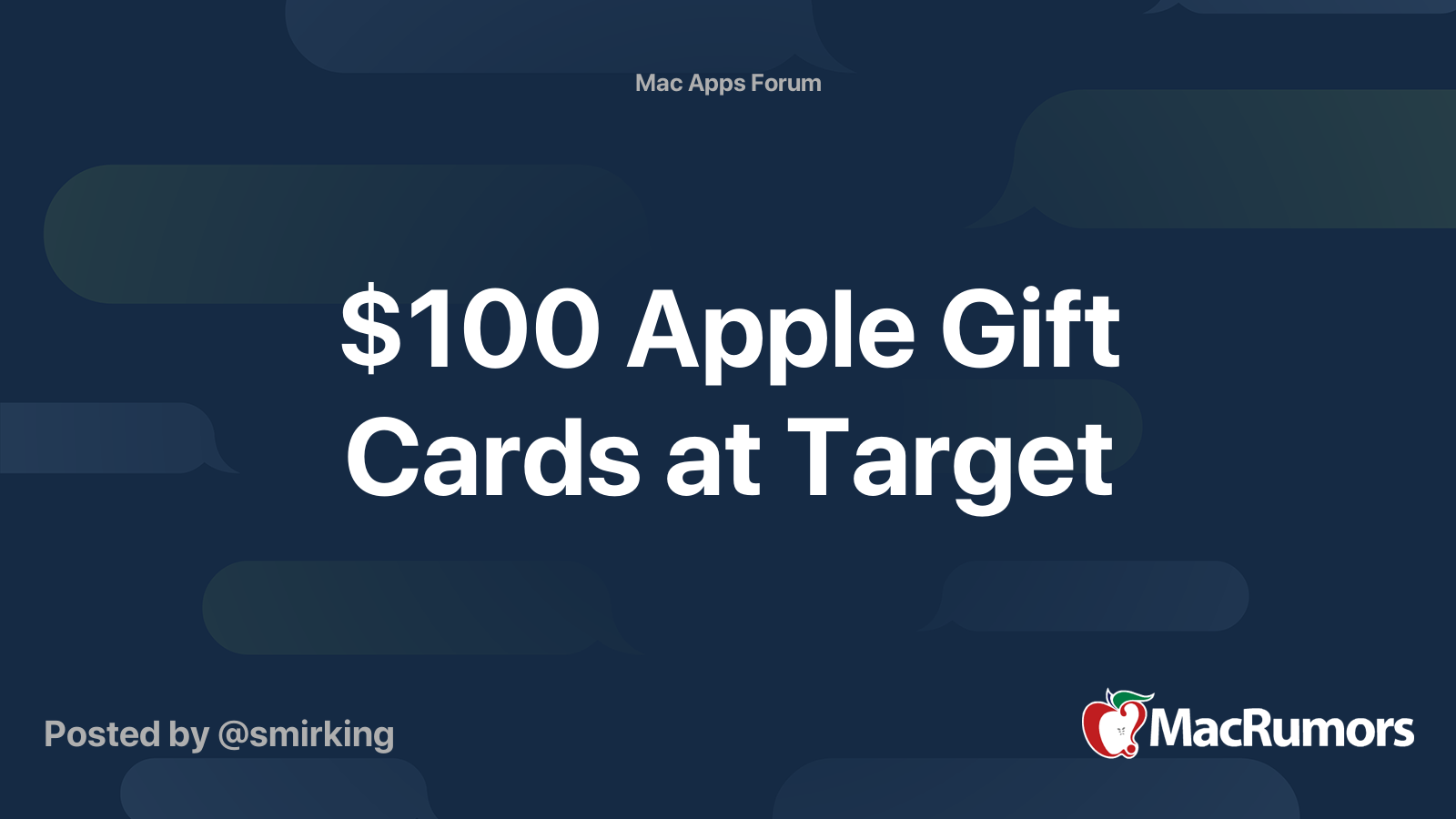 Target Customer Warns Viewers of $100 Apple Gift Card Scam