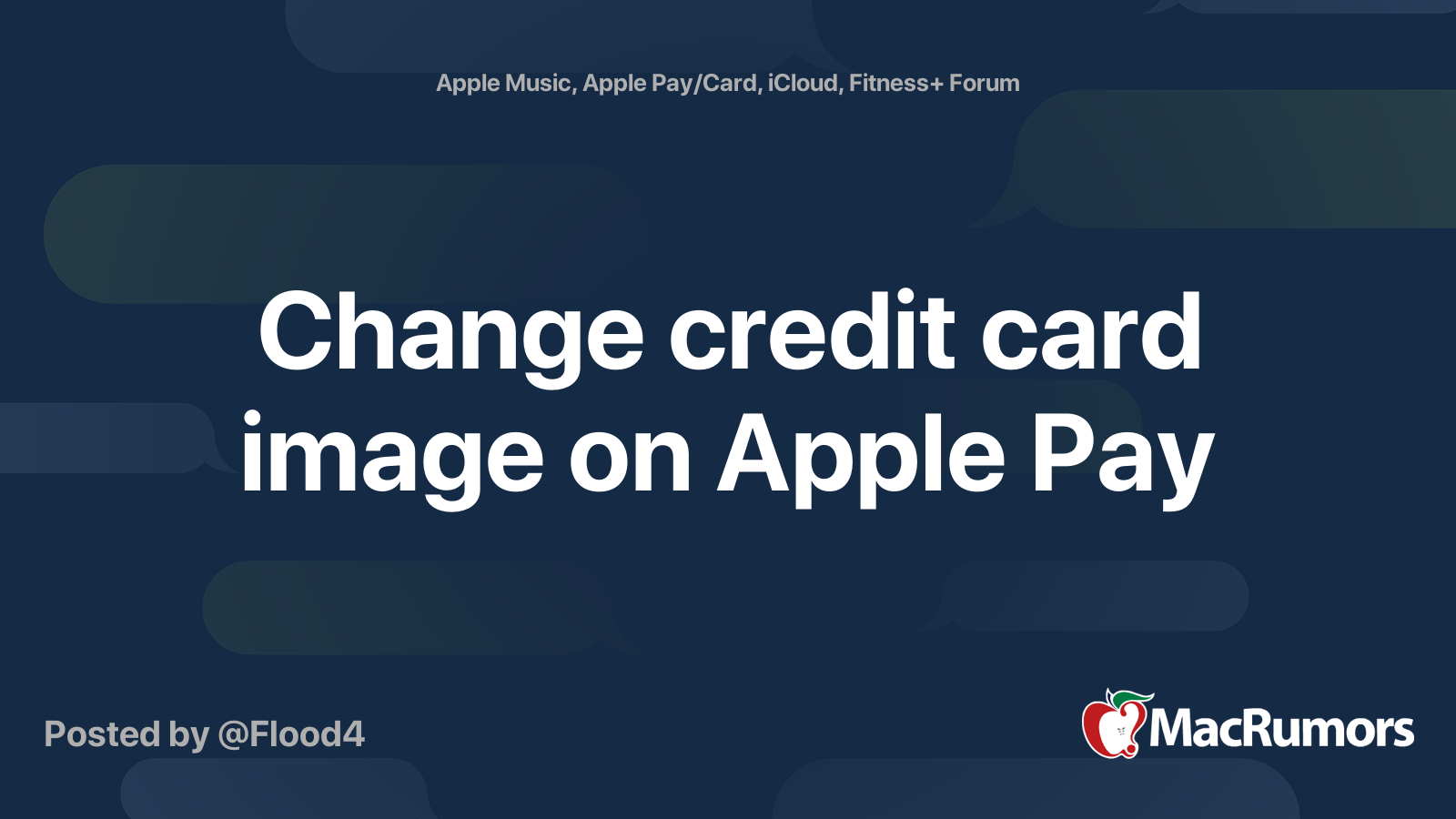 new credit card not working on apple pay