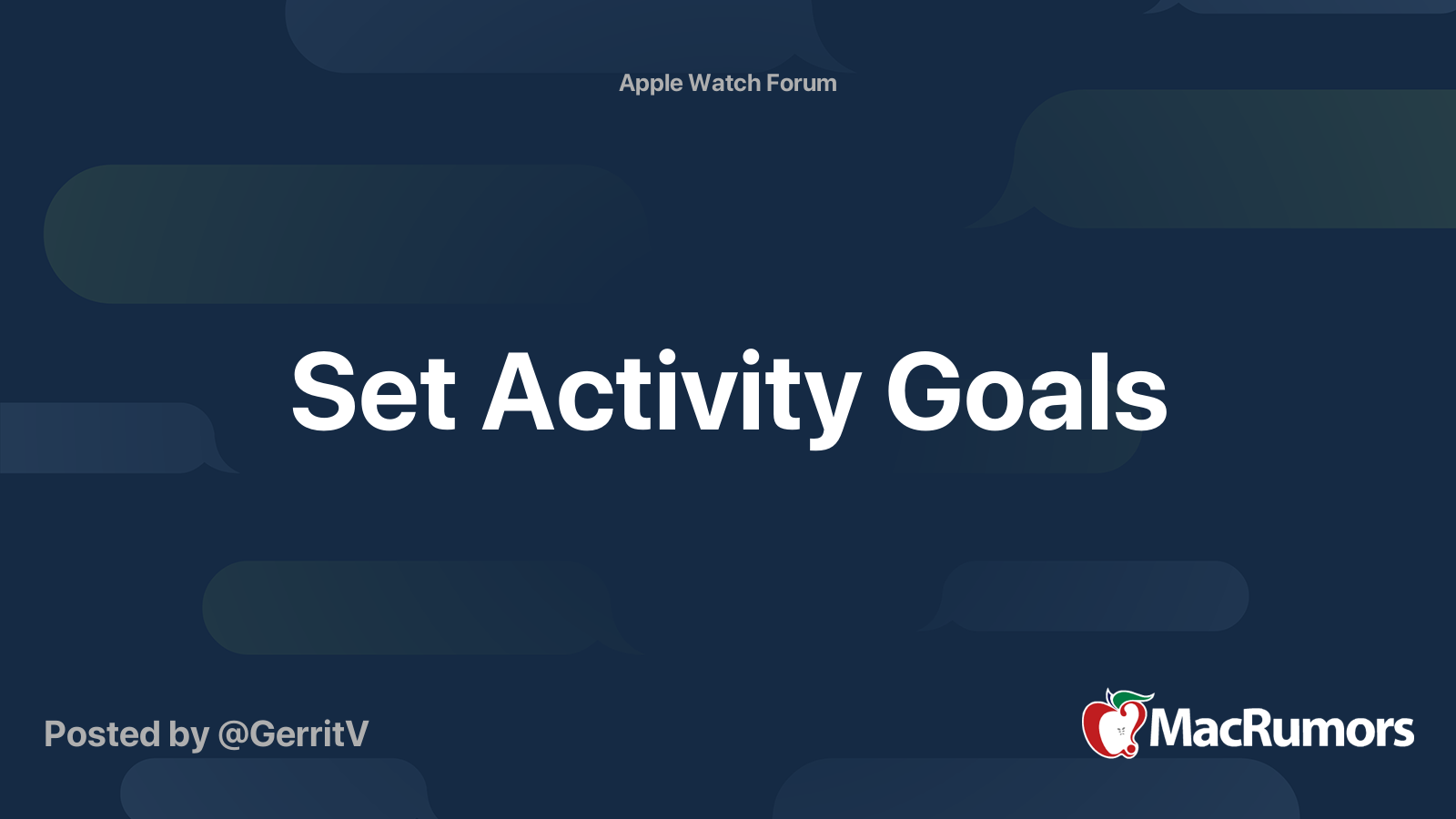 Apple watch activity set goals hot sale