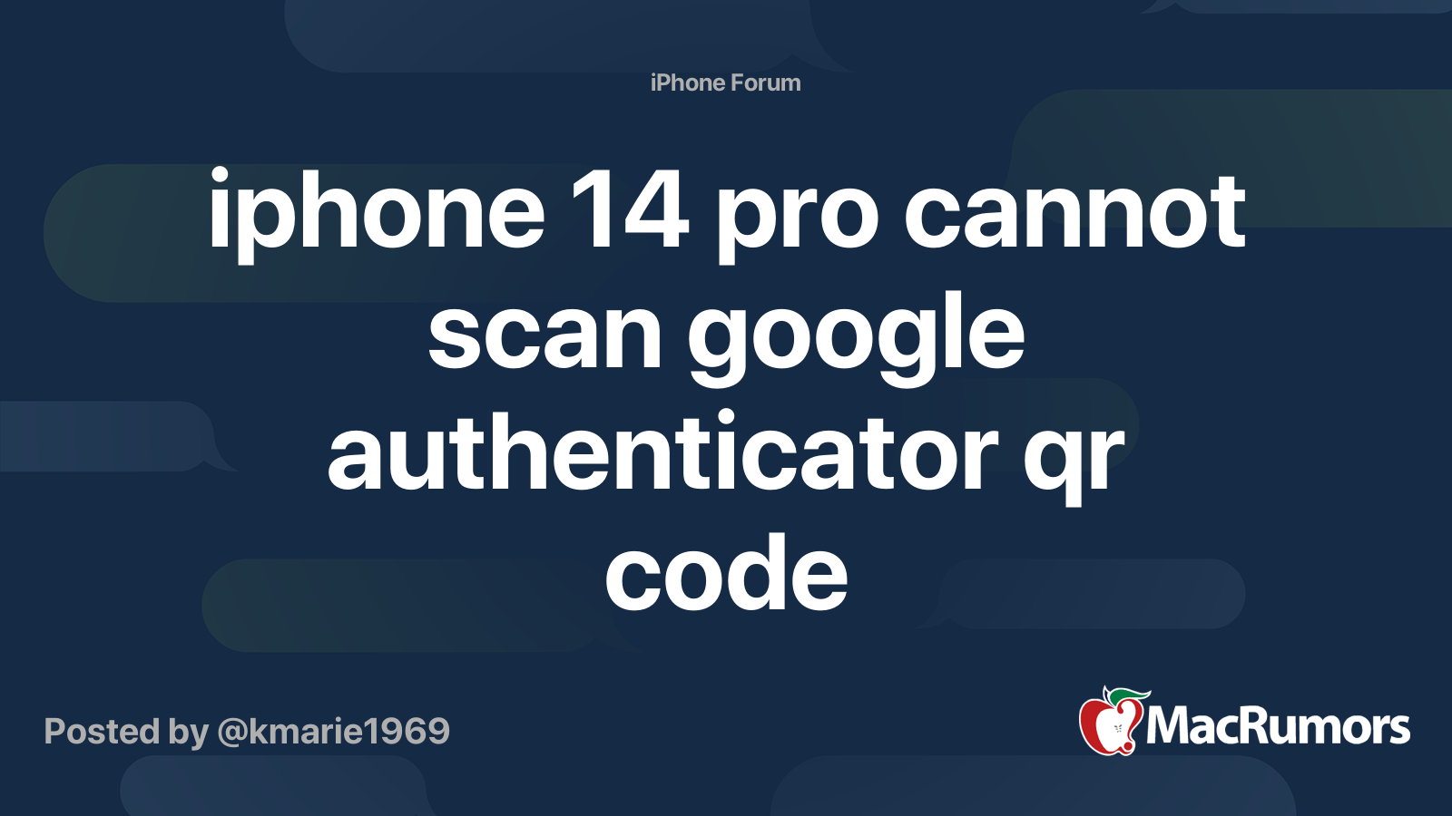 qr code iphone 14 pro