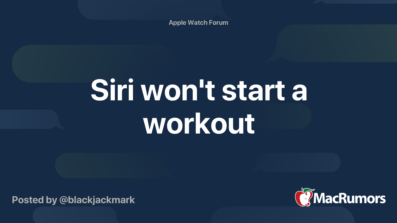 Siri workout best sale