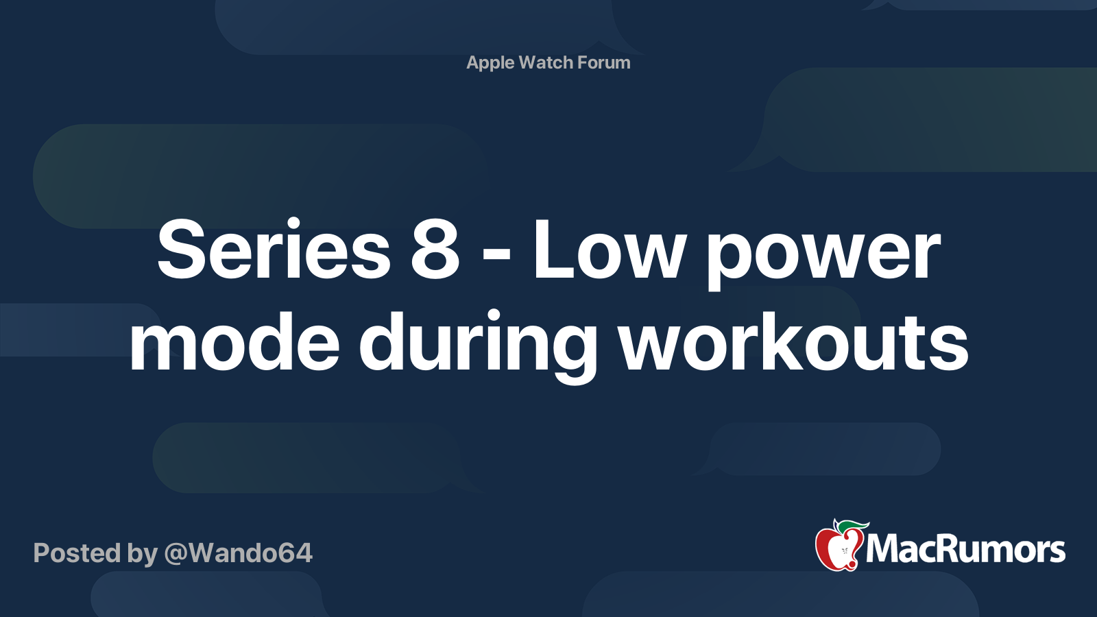 Use Low Power Mode on your Apple Watch - Apple Support (CA)