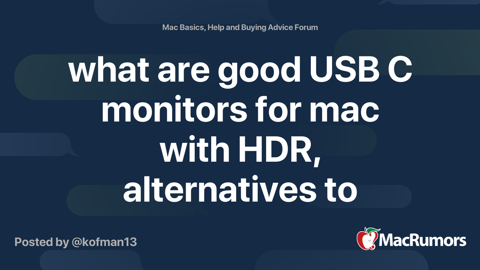 8 Best USB-C Monitors for Apple MacBook Pro and Mini - TurboFuture