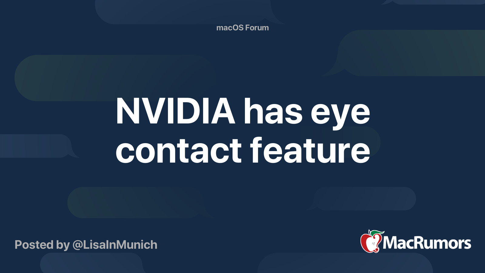 nvidia eye contact download mac