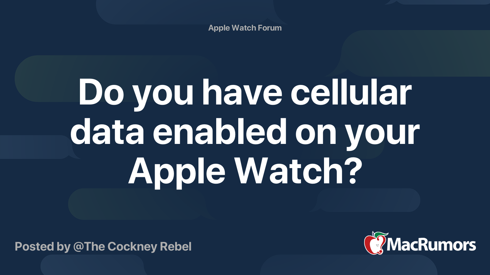 Apple watch and hot sale cellular data