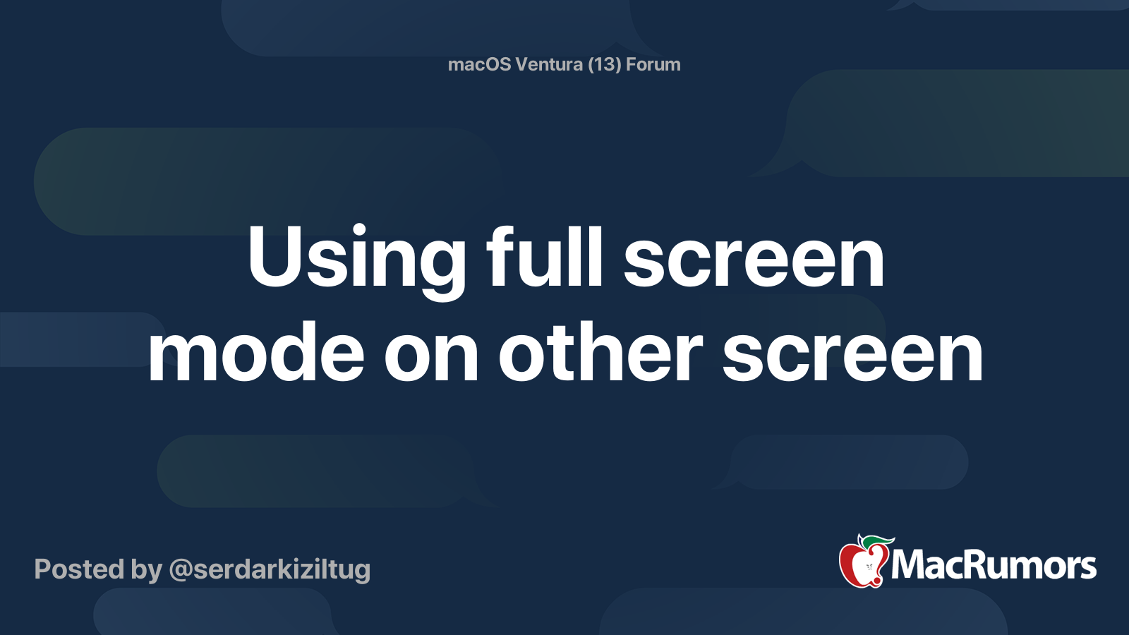 using-full-screen-mode-on-other-screen-macrumors-forums