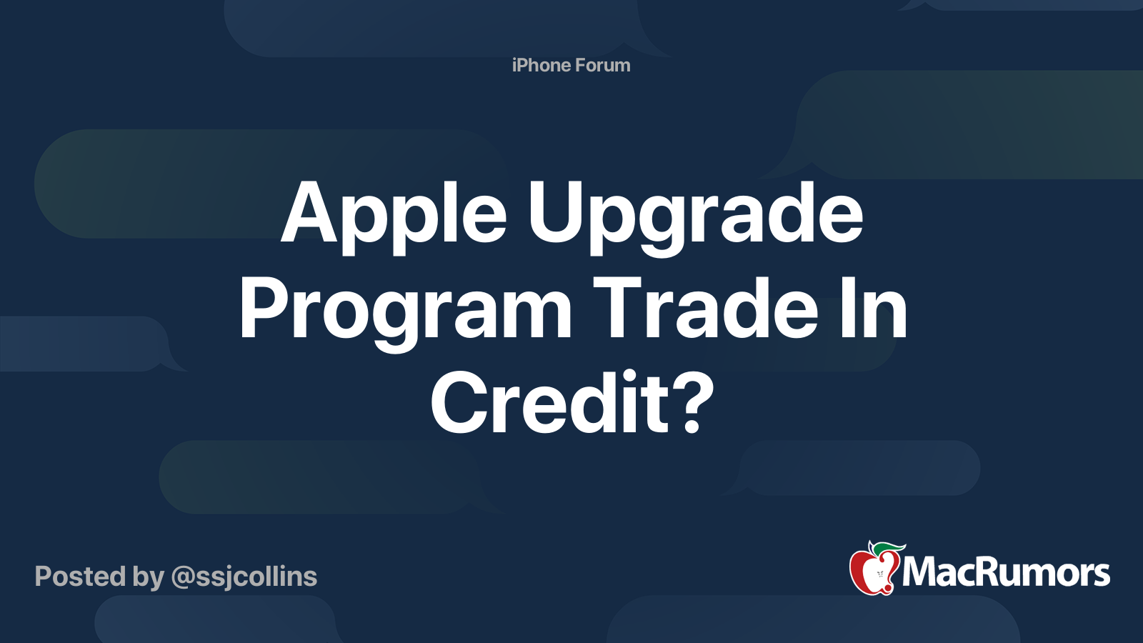 Apple Upgrade