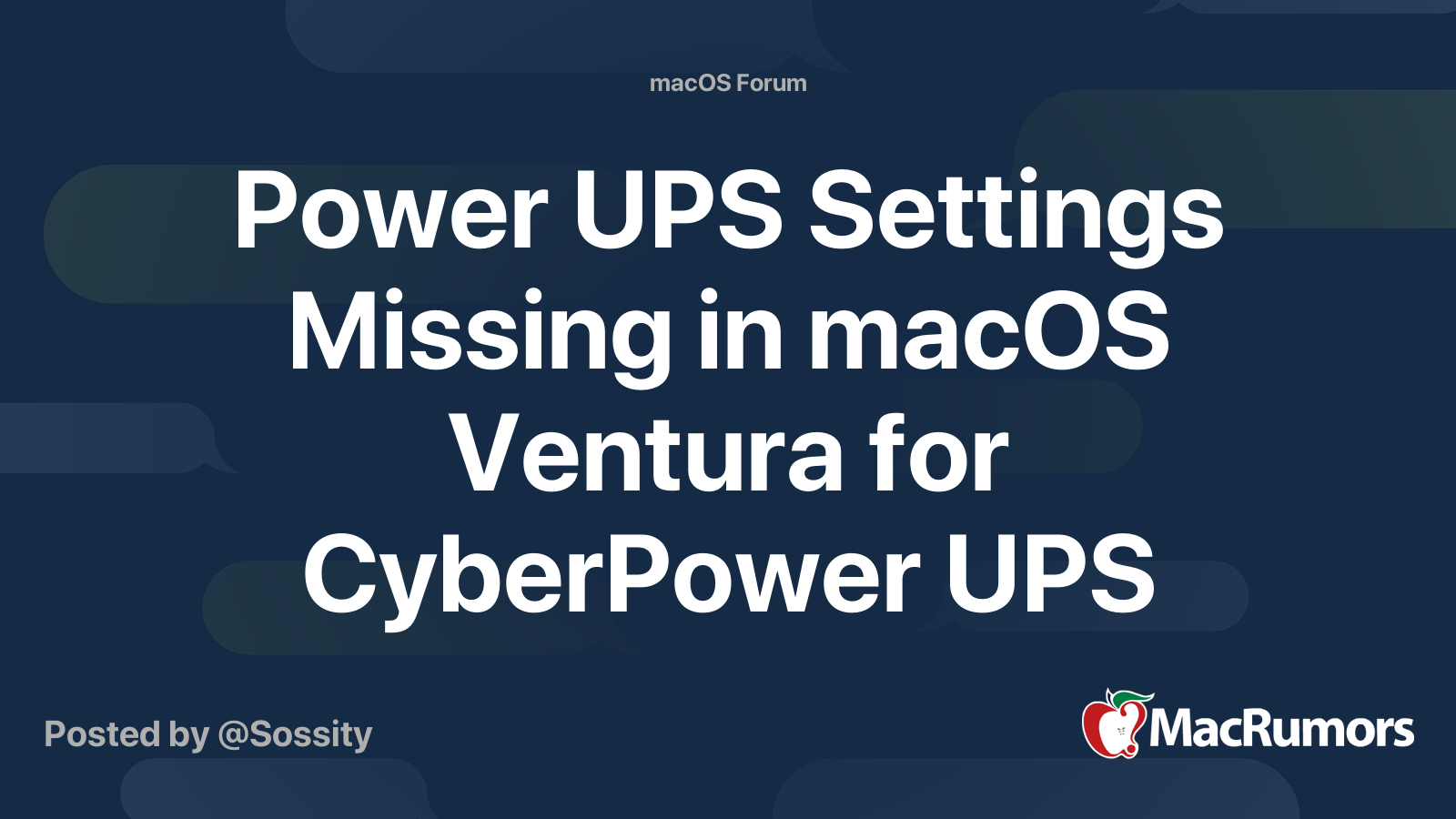 power-ups-settings-missing-in-macos-ventura-for-cyberpower-ups