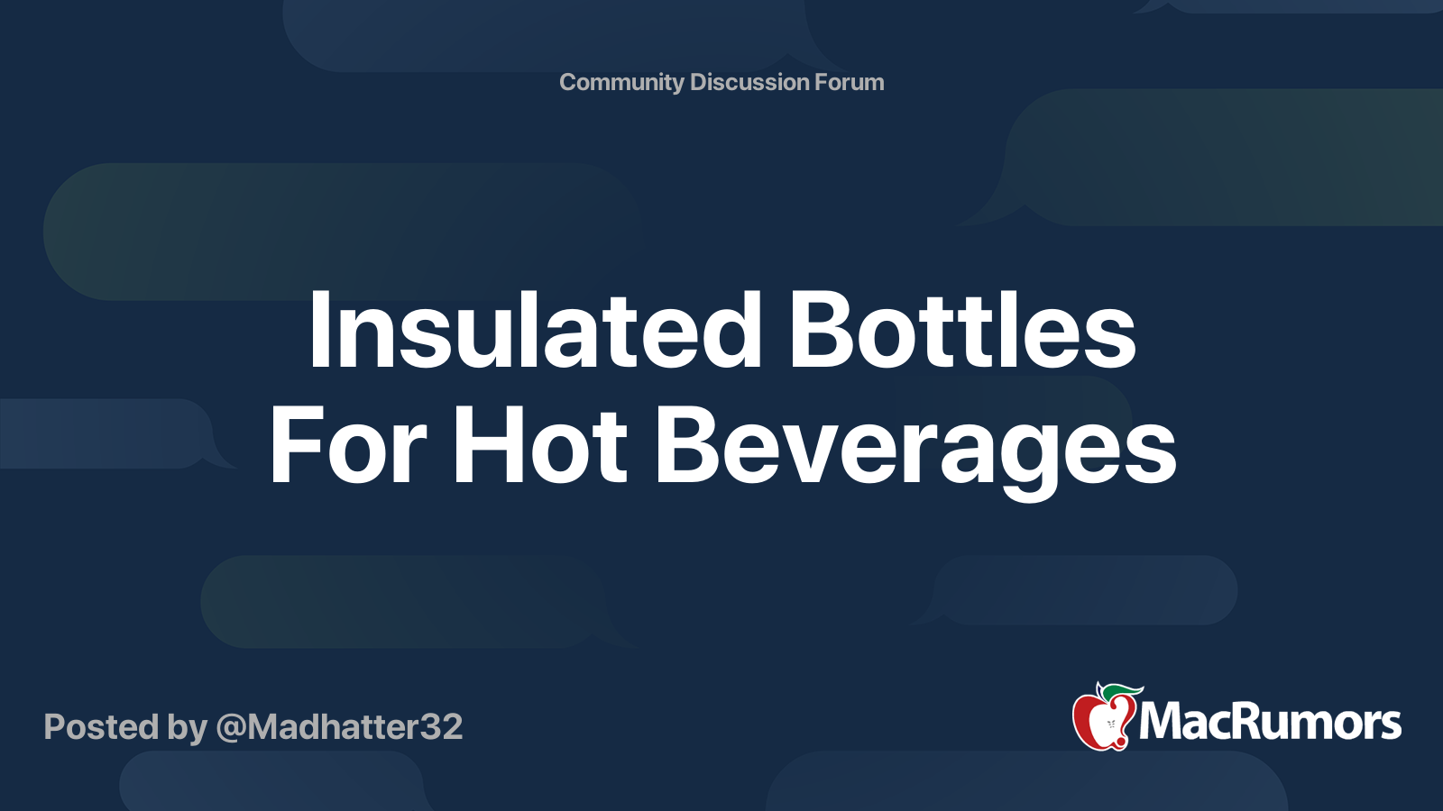 Dave's Take: The Yeti Rambler Insulated Bottles - Forum Testing Reviews -  MyGolfSpy Forum