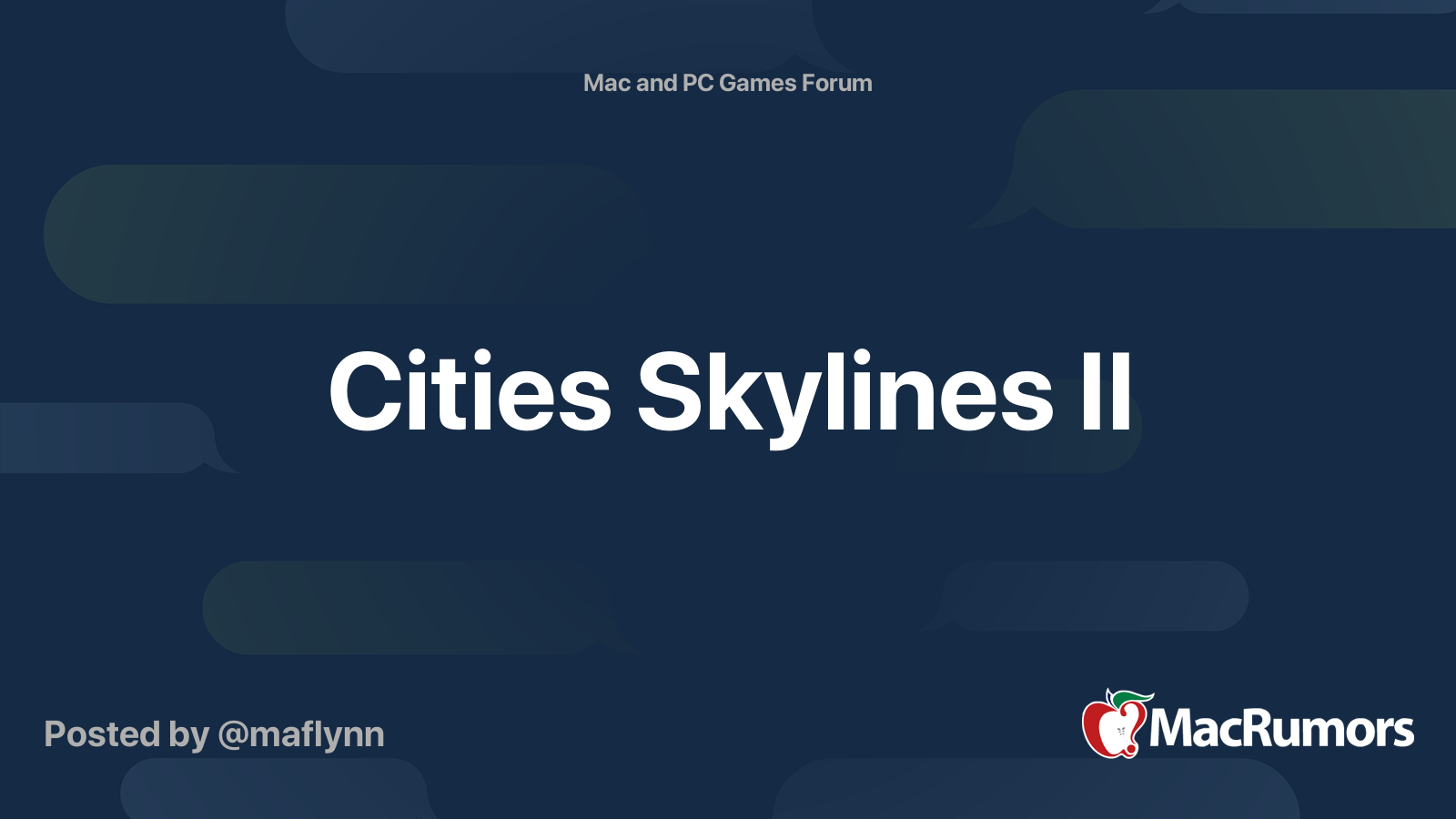 I Tried to Run Cities: Skylines 2 on My M2 MacBook Air via Apple's