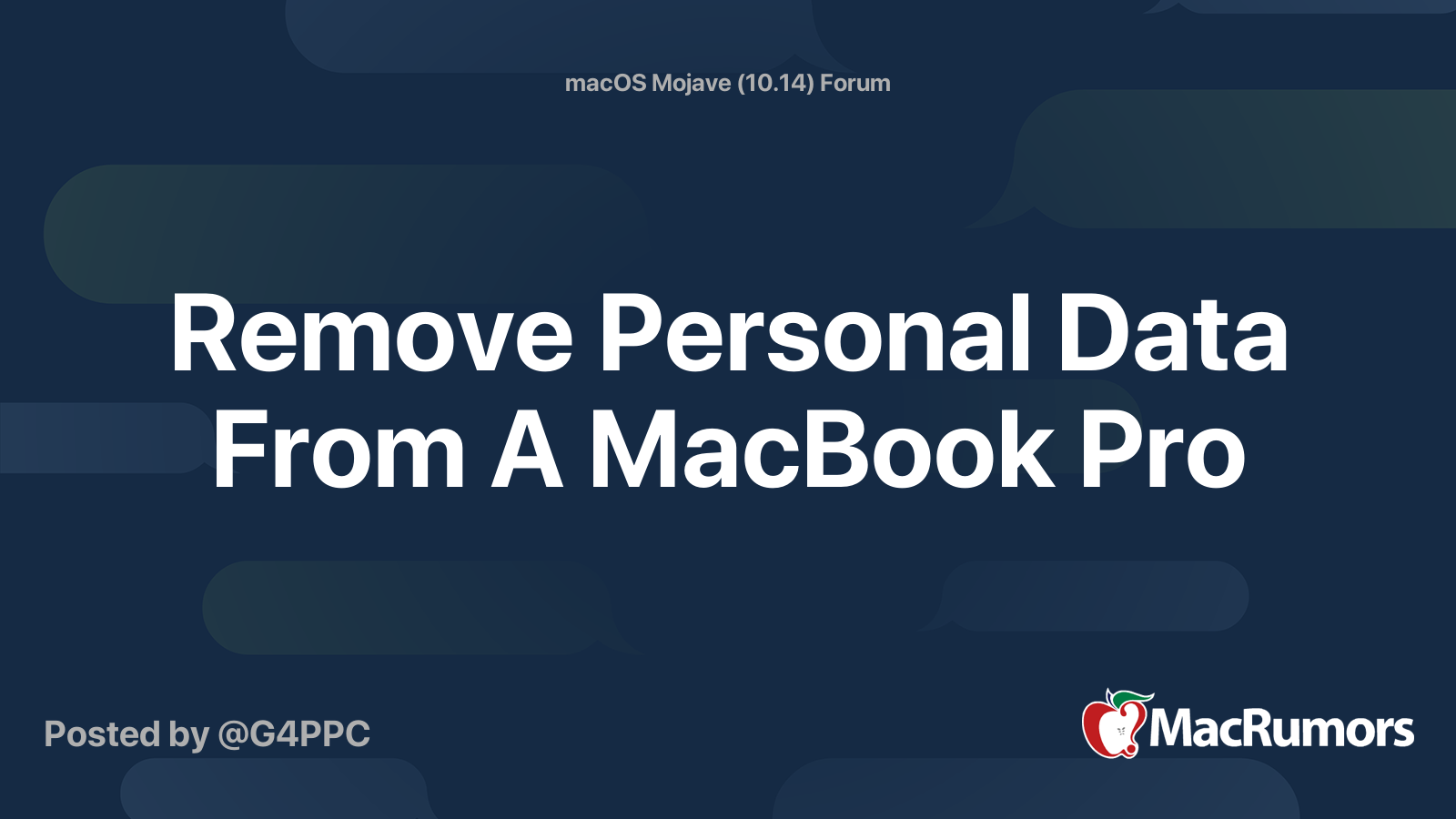 remove-personal-data-from-a-macbook-pro-macrumors-forums