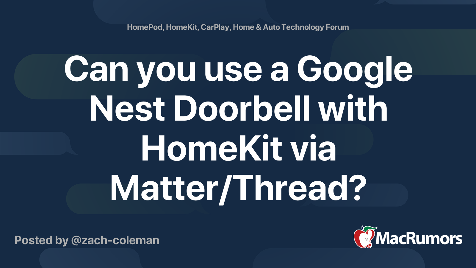 Everything You Need To Know About Matter, Nest and HomeKit