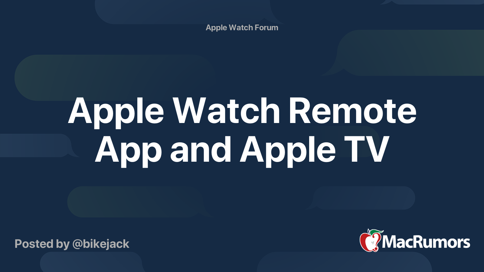 Apple watch remote online apple tv