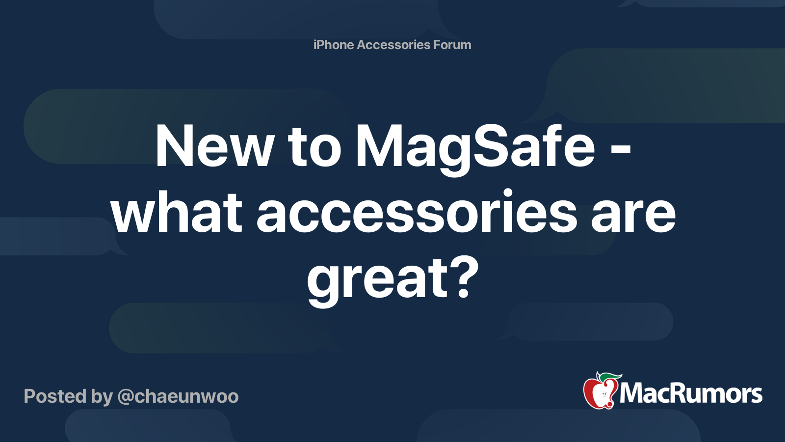 All the MagSafe Accessories You Can Buy for iPhone 12 - MacRumors