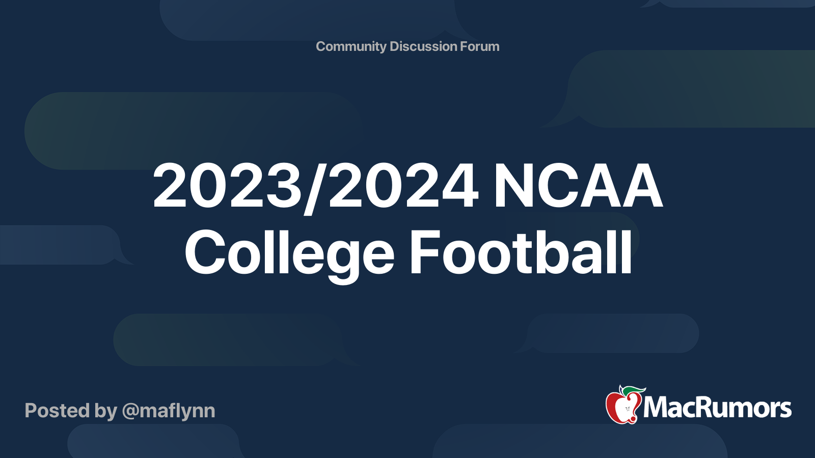 2023/2024 NCAA College Football