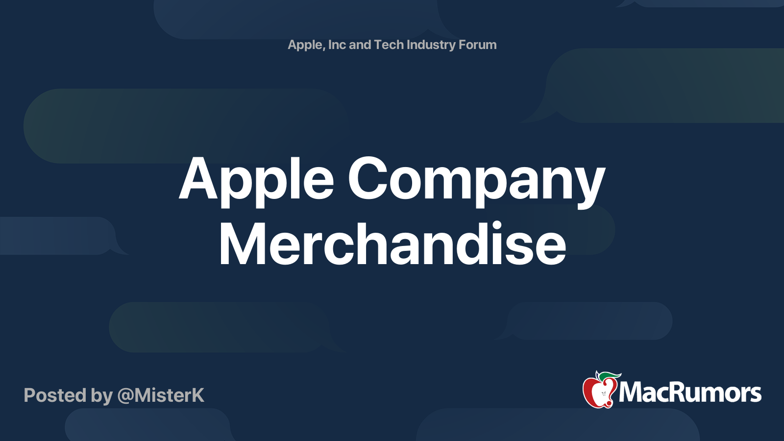 Apple logo clearance merchandise