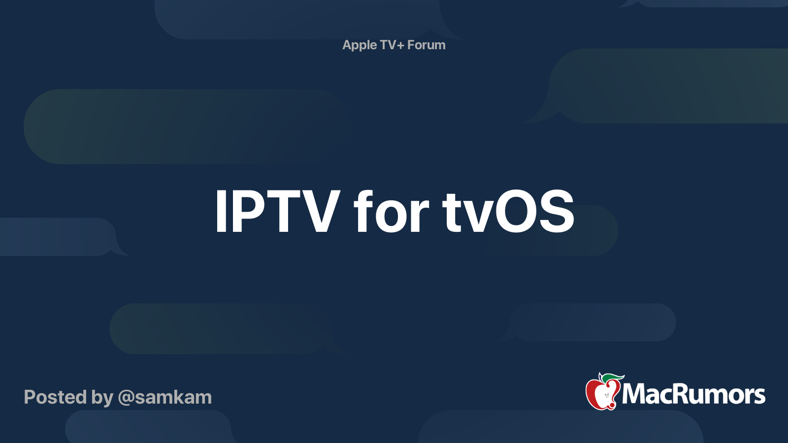 Apple tv deals iptv