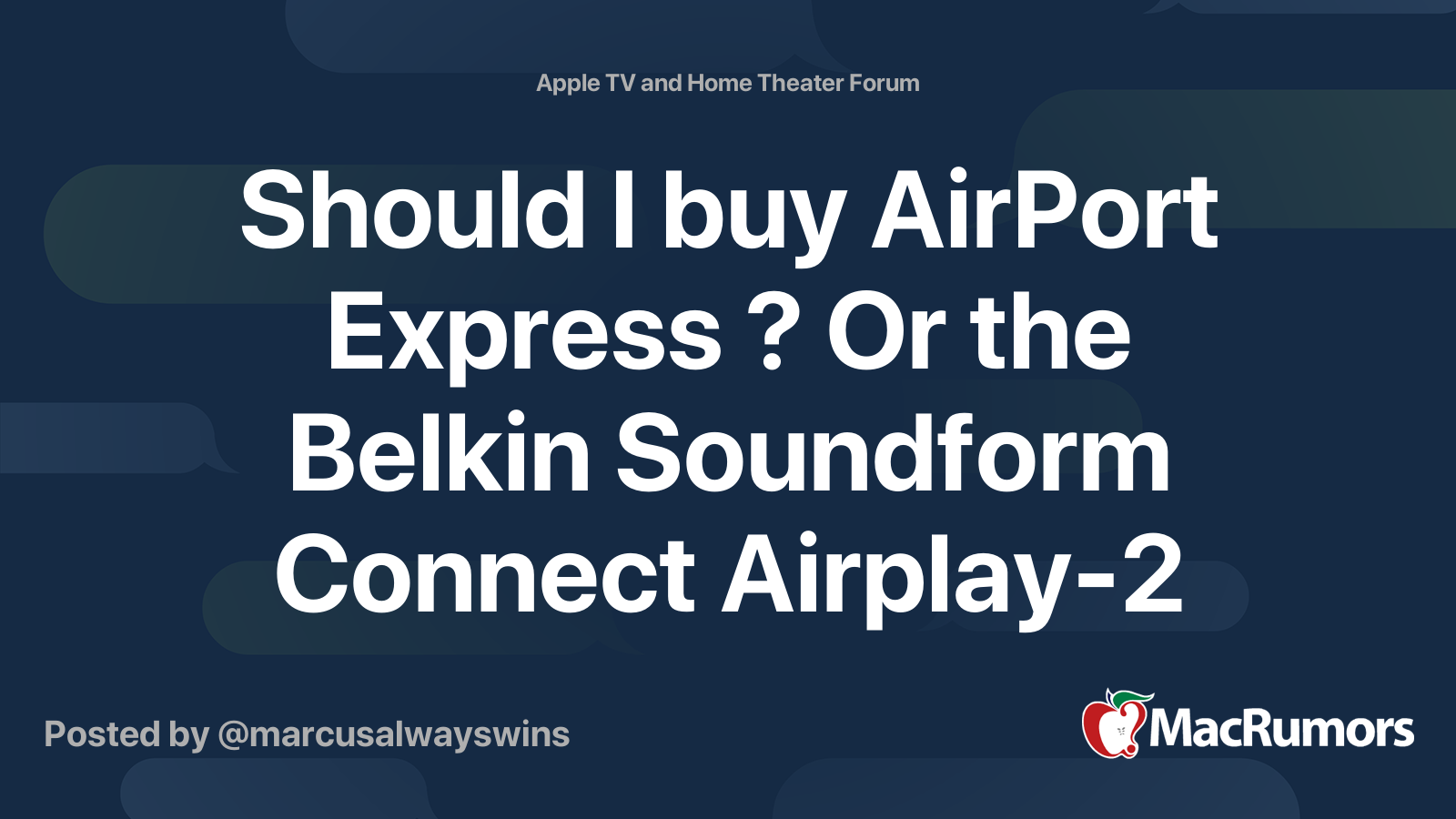 Belkin AirPlay 2 Audio-Adapter