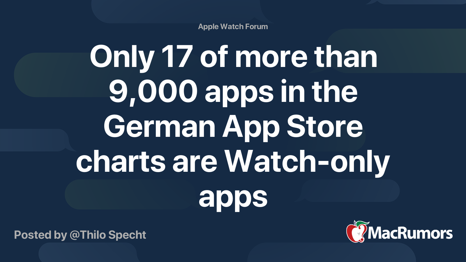 Only 17 of more than 9,000 apps in the German App Store charts are ...