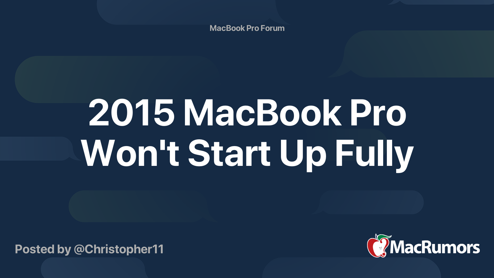 2015-macbook-pro-won-t-start-up-fully-macrumors-forums