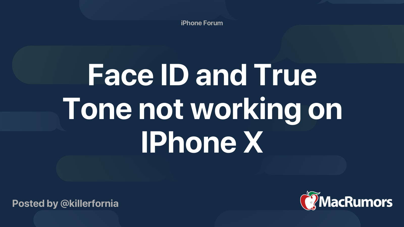 face id true tone off adalah