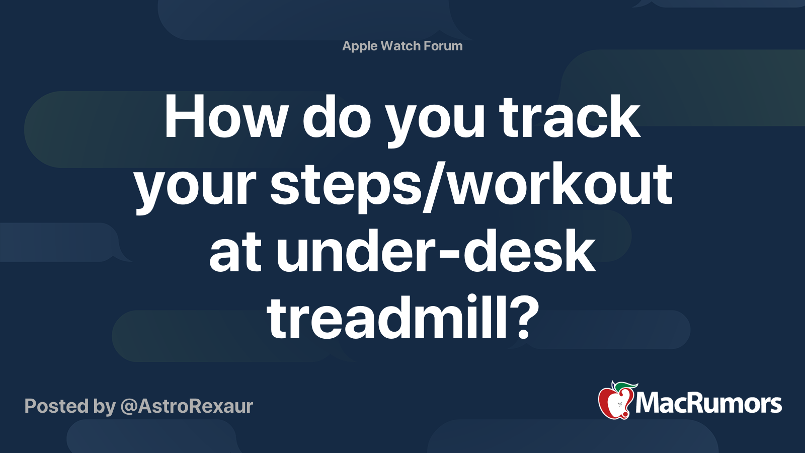 Does apple watch online track steps on treadmill