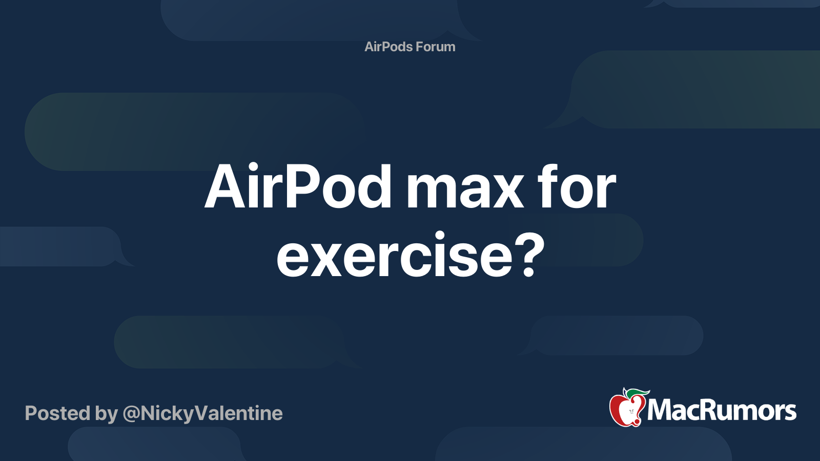 Apple airpods online exercise