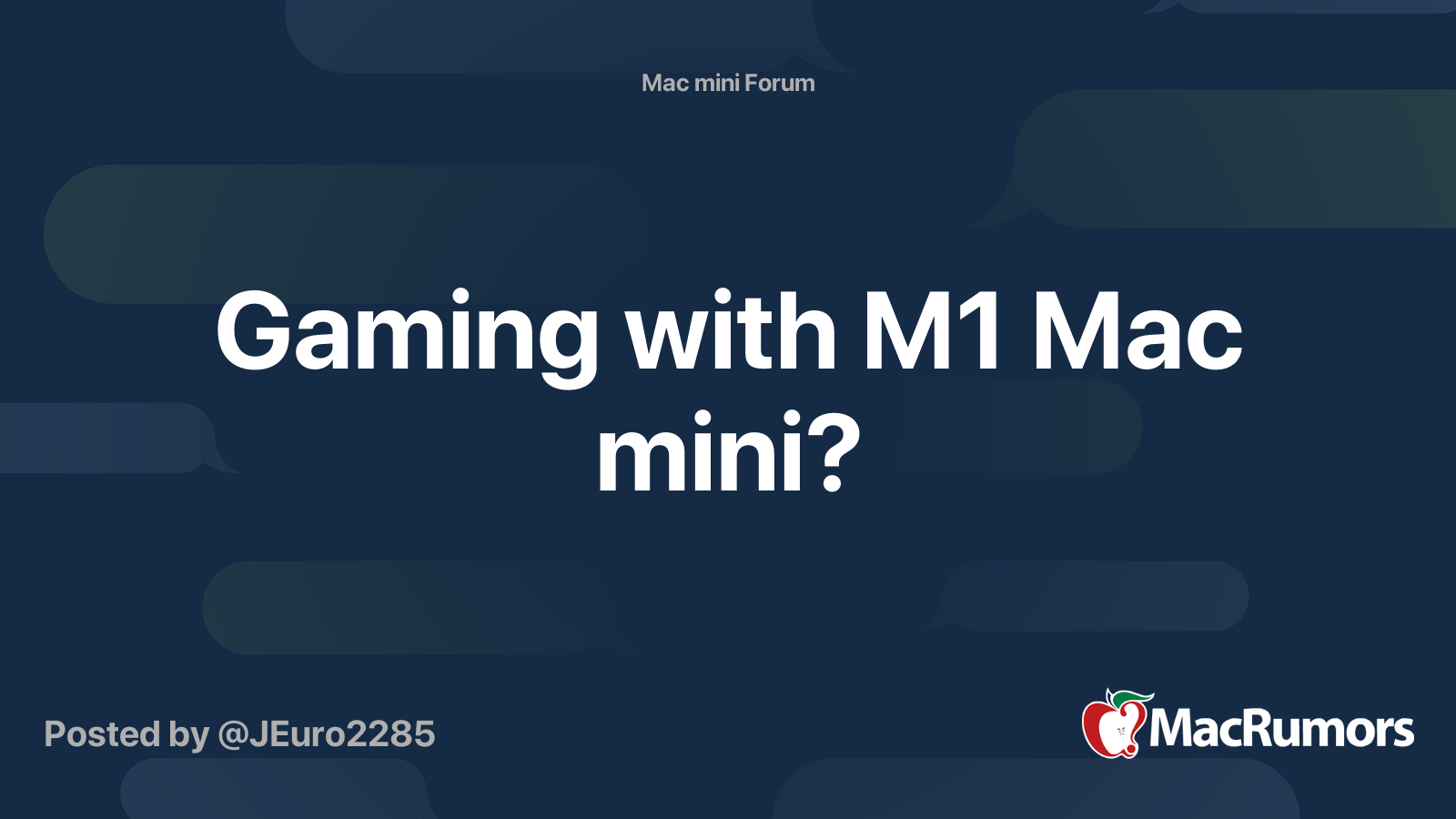 Can you game on the M1 Mac mini?