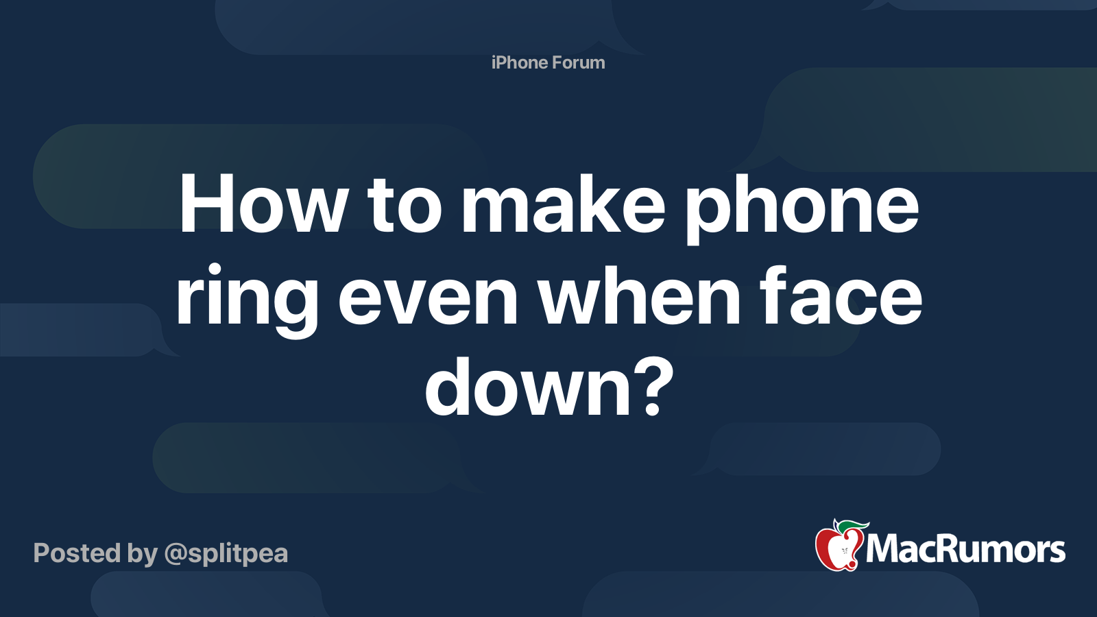 How To Make Phone Ring