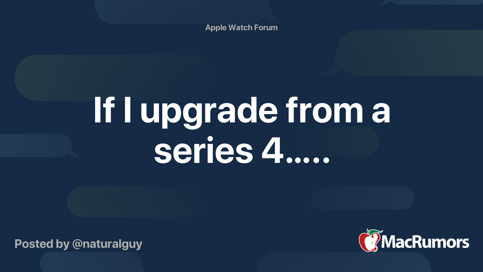 Apple watch store 4 forum