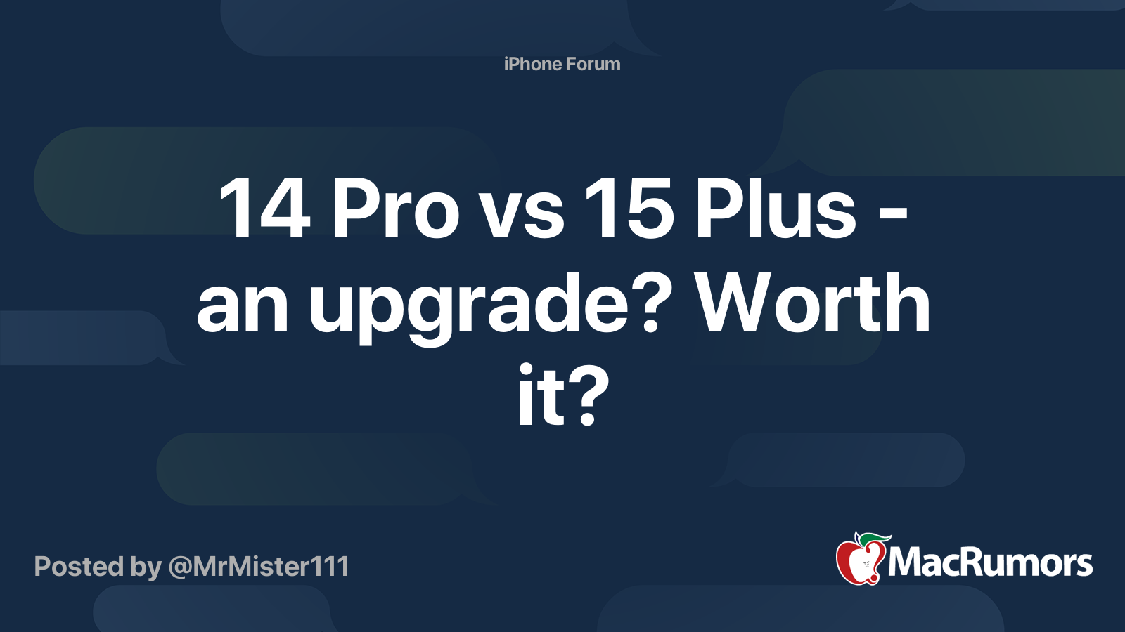 iPhone 14 Pro vs. iPhone 15 Pro: 20+ Upgrades and Changes to Expect -  MacRumors