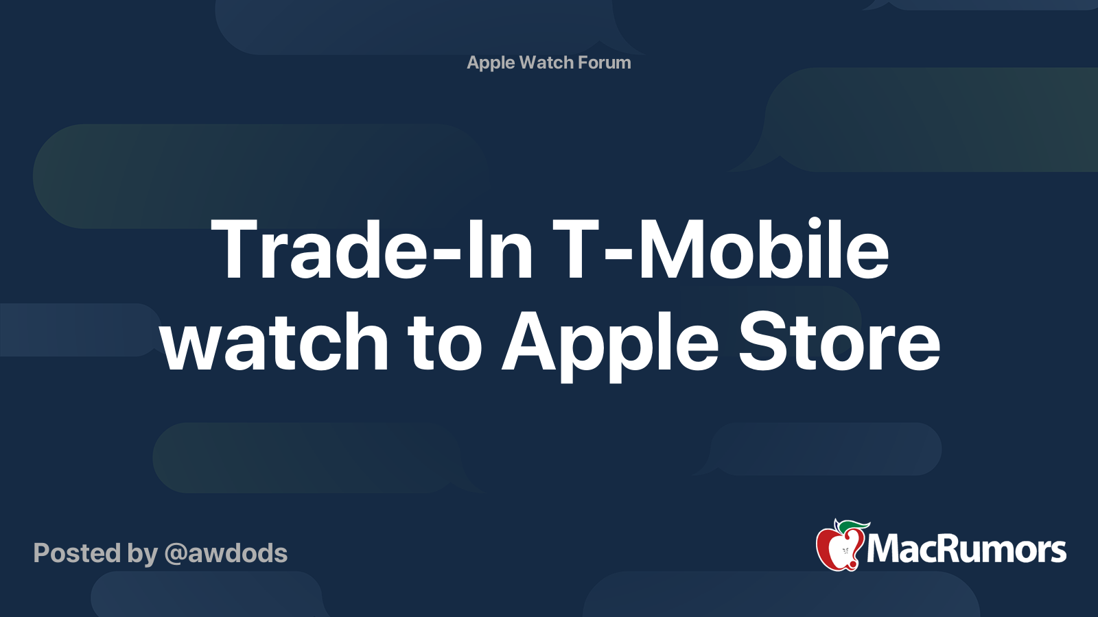 T mobile trade sale in apple watch