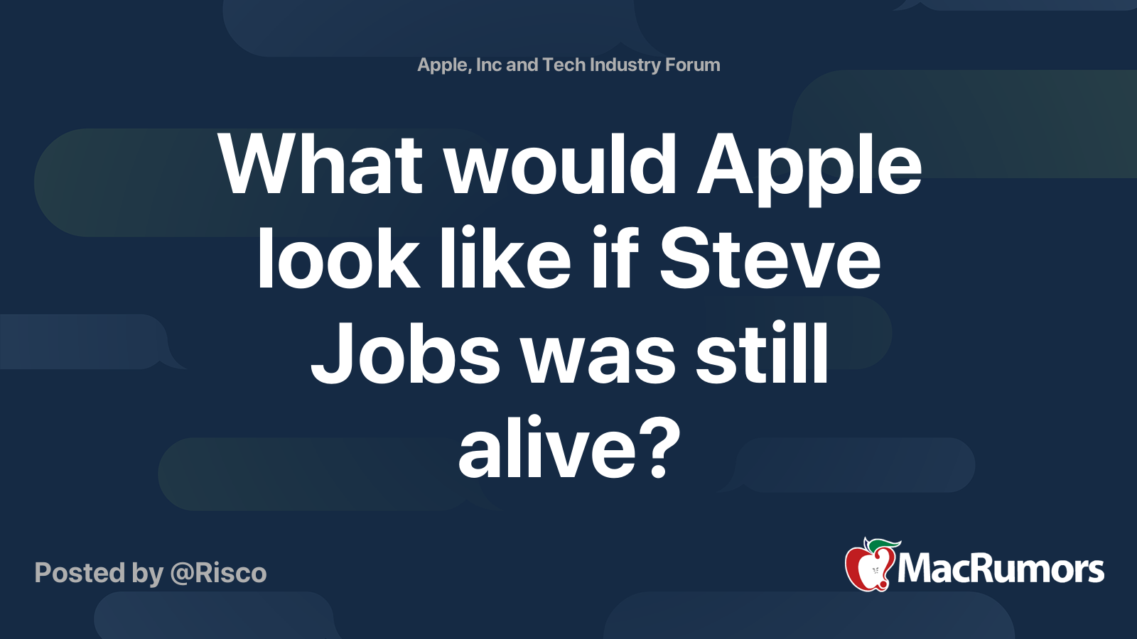 What would Apple look like if Steve Jobs was still alive? | MacRumors ...