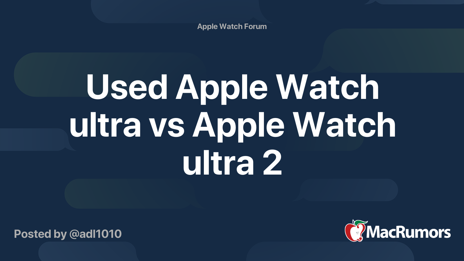 apple watch ultra 1 et 2 difference