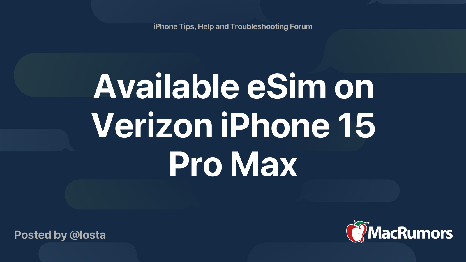 esim free iphone 15 pro max