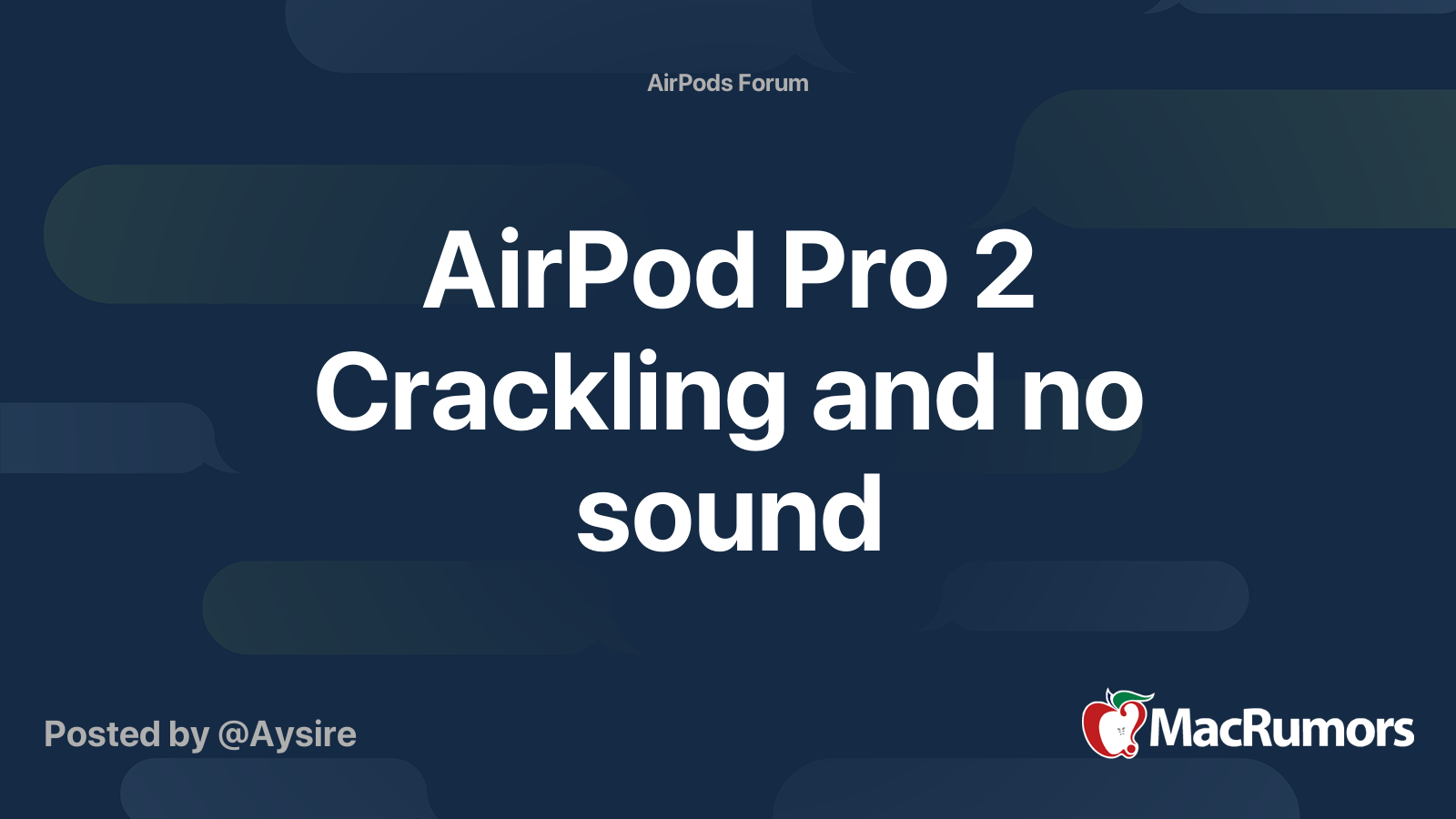 Apple airpods no cheap sound