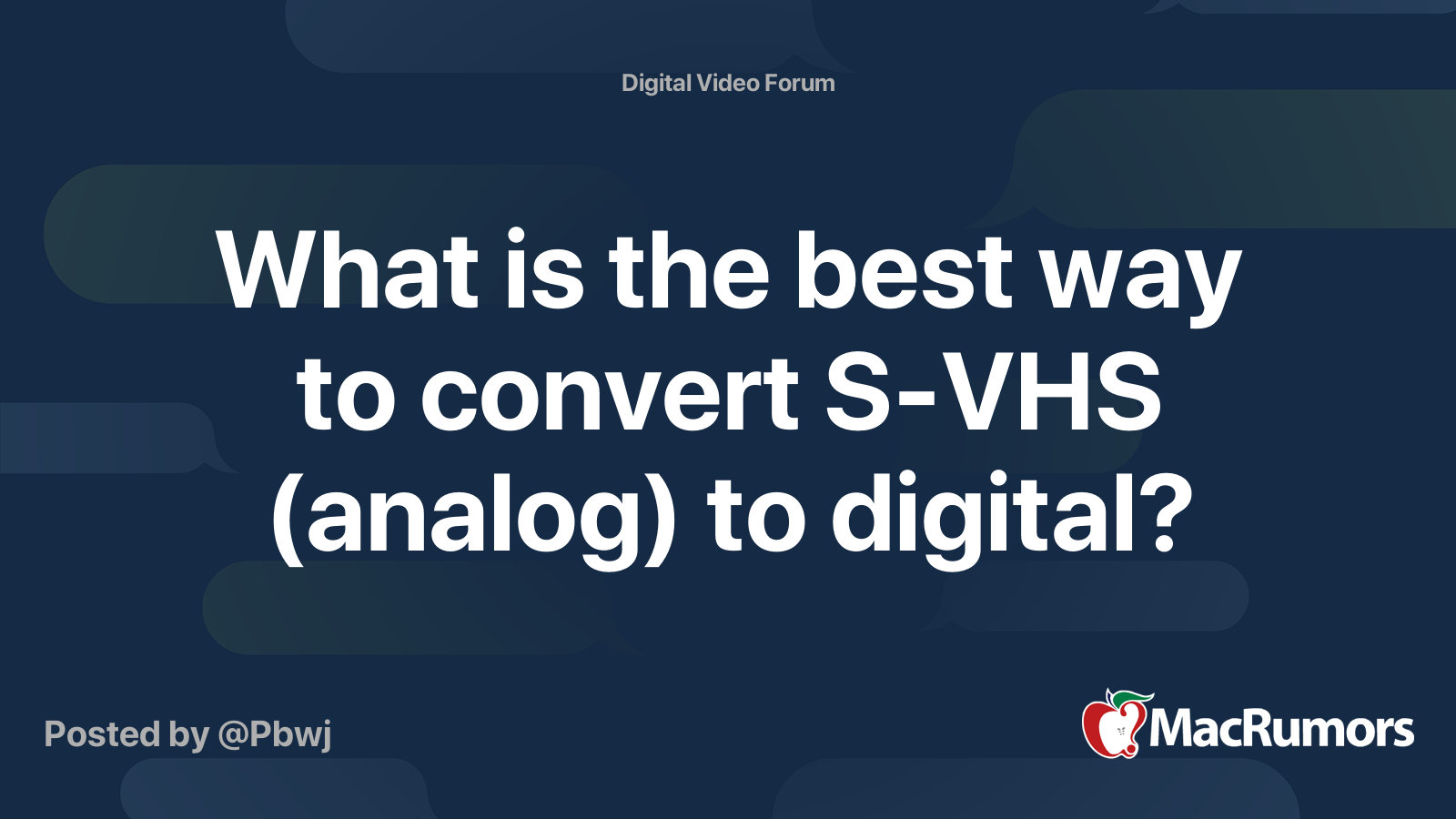 The Best Way to Convert VHS to Digital