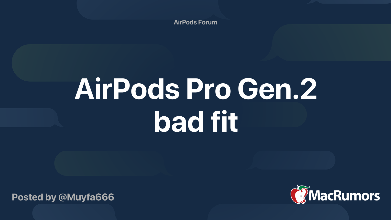 Airpods pro bad discount fit