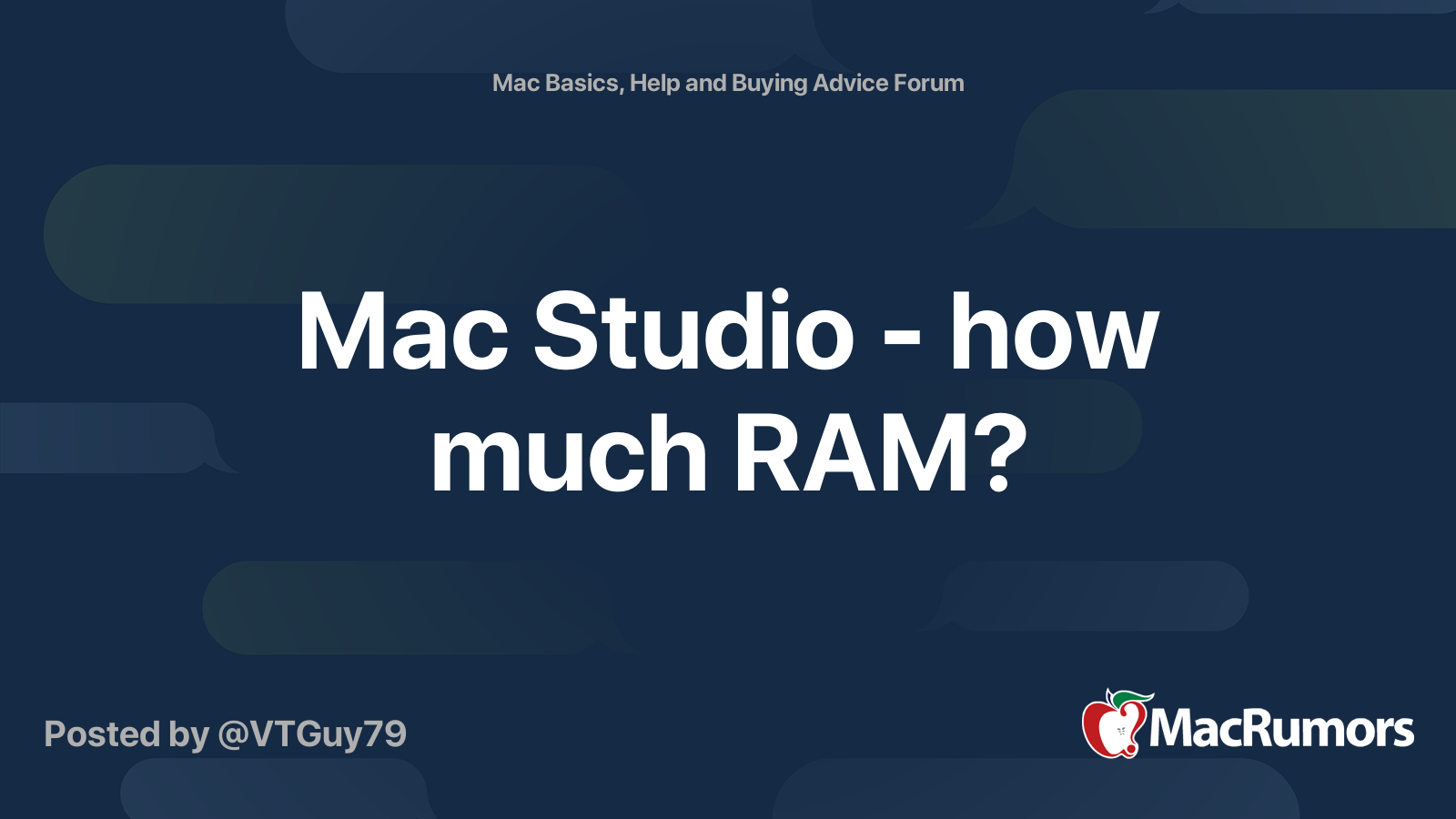 mac-studio-how-much-ram-macrumors-forums