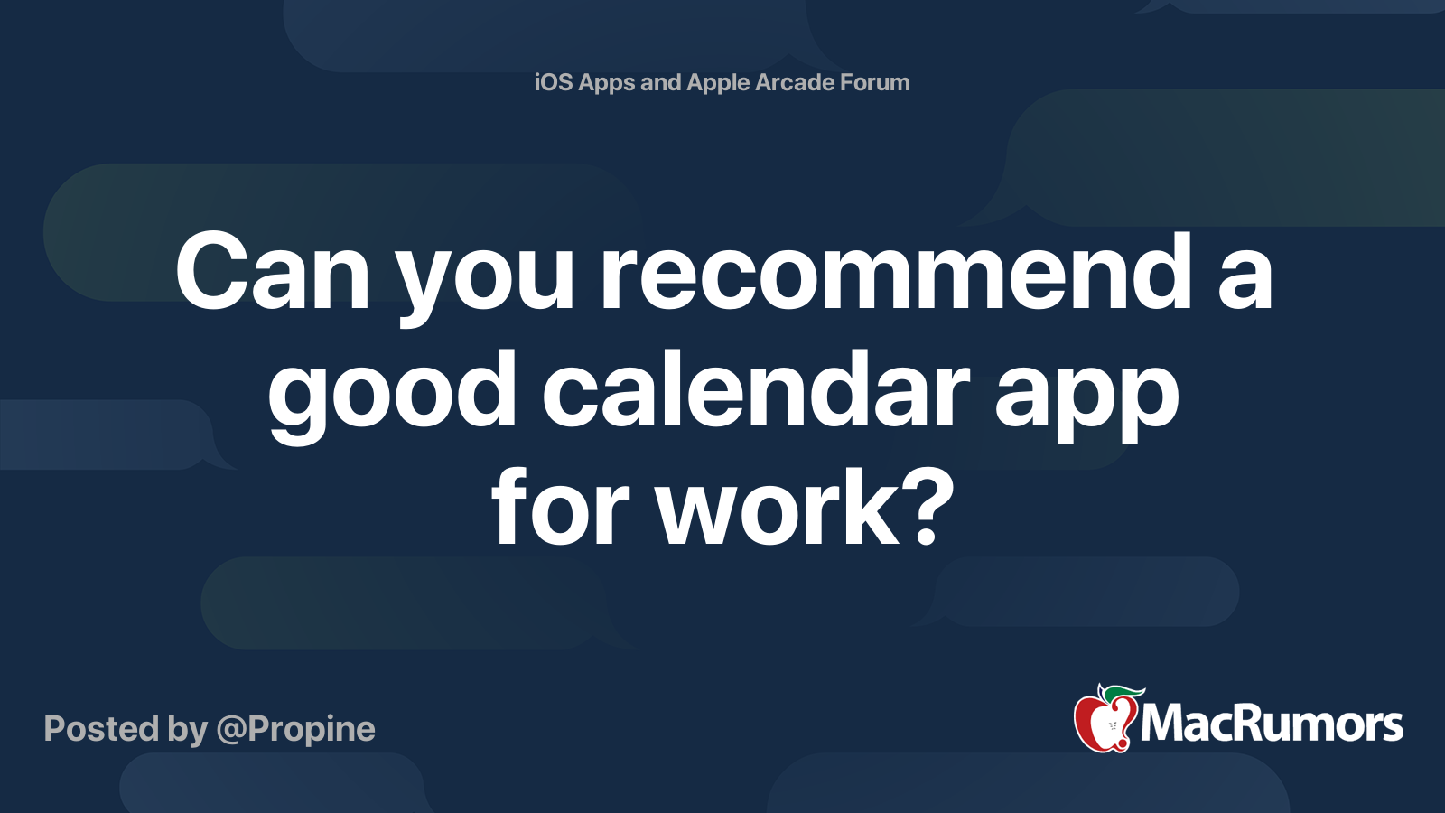 can-you-recommend-a-good-calendar-app-for-work-macrumors-forums