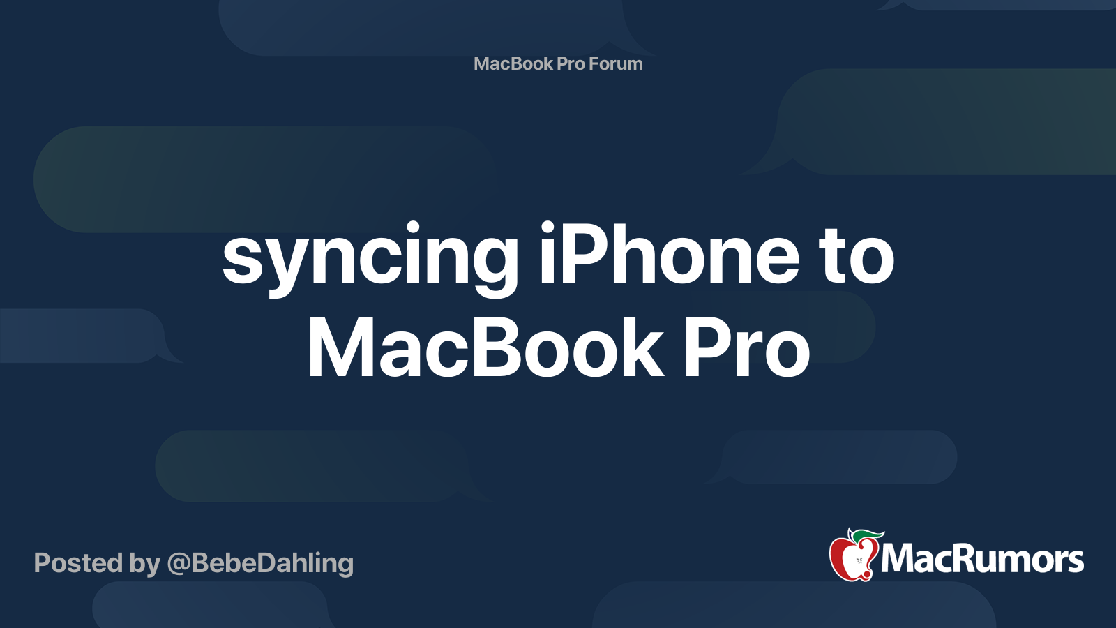 syncing-iphone-to-macbook-pro-macrumors-forums