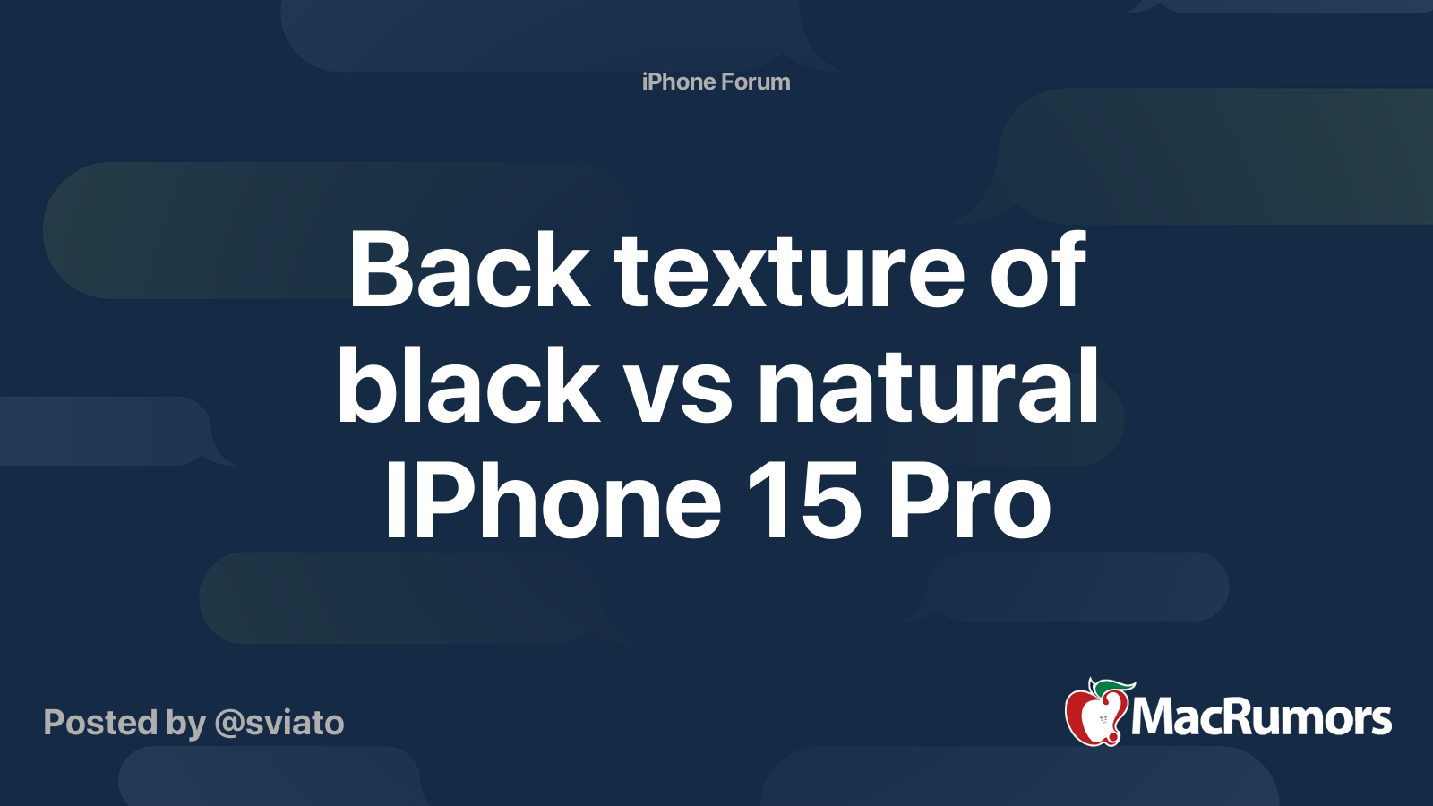 iphone pro 15 white vs natural