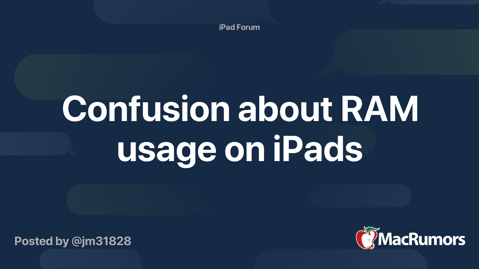 Redesigned iPad Mini Has Increased 4GB of RAM, iPad 9 Remains at 3GB -  MacRumors