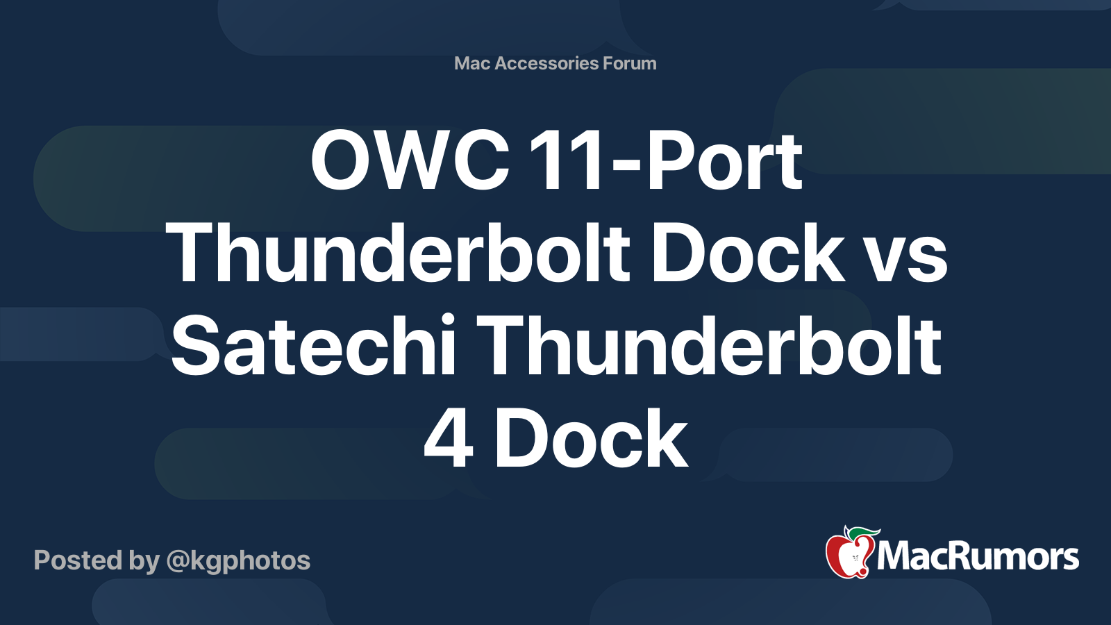 OWC 11-Port Thunderbolt Dock