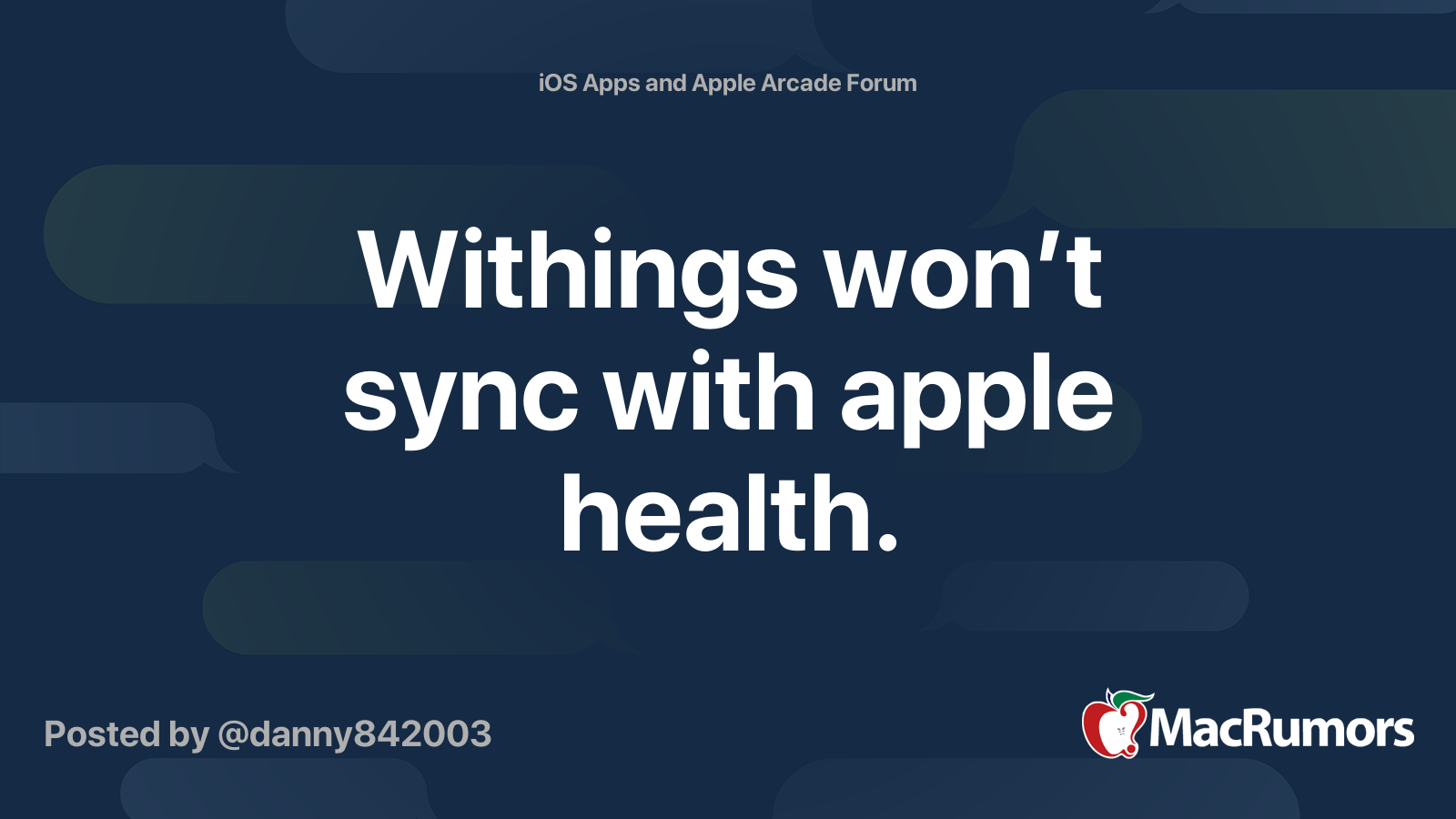 Apple health online withings