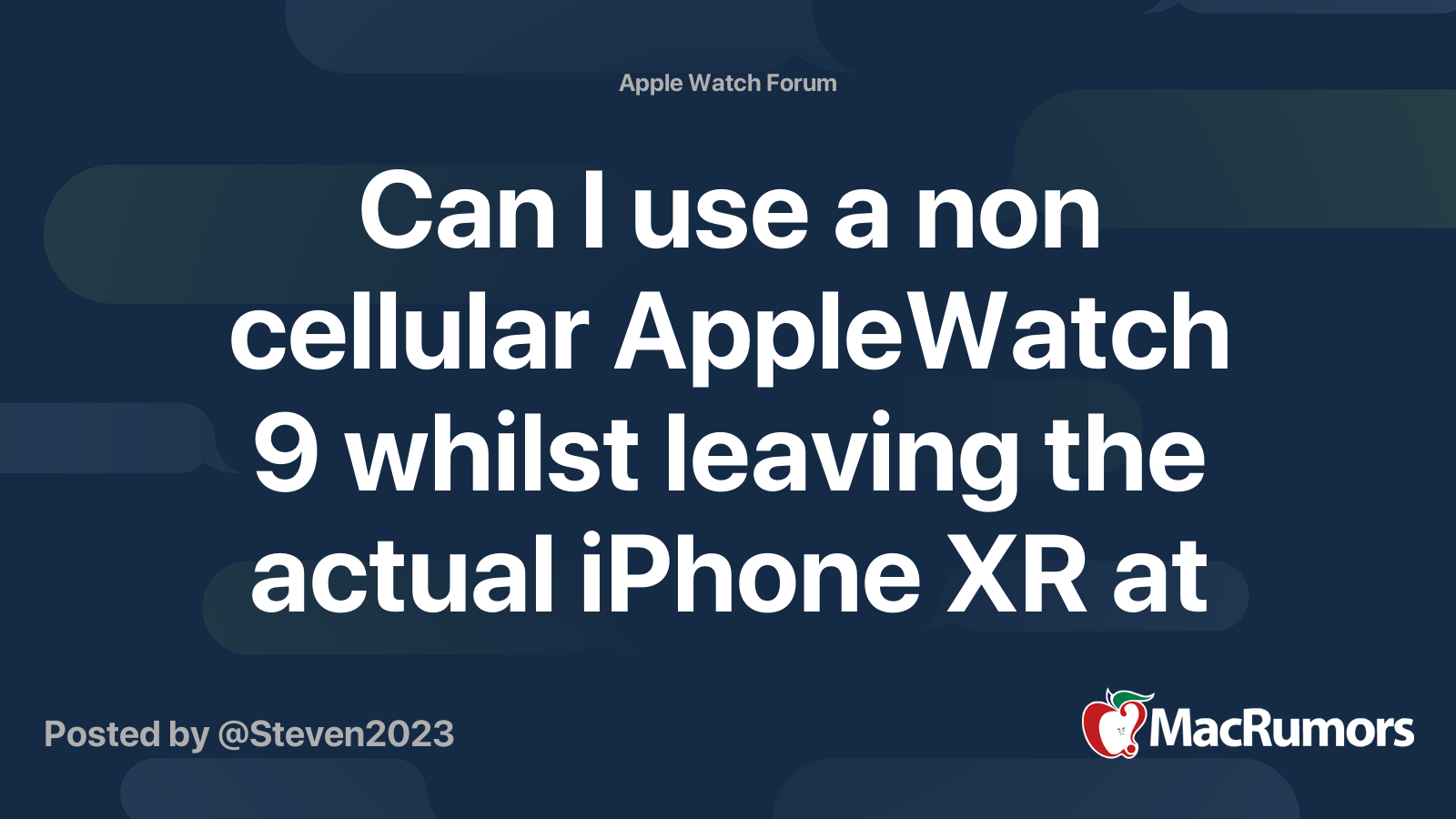 Apple watch text hot sale without cellular