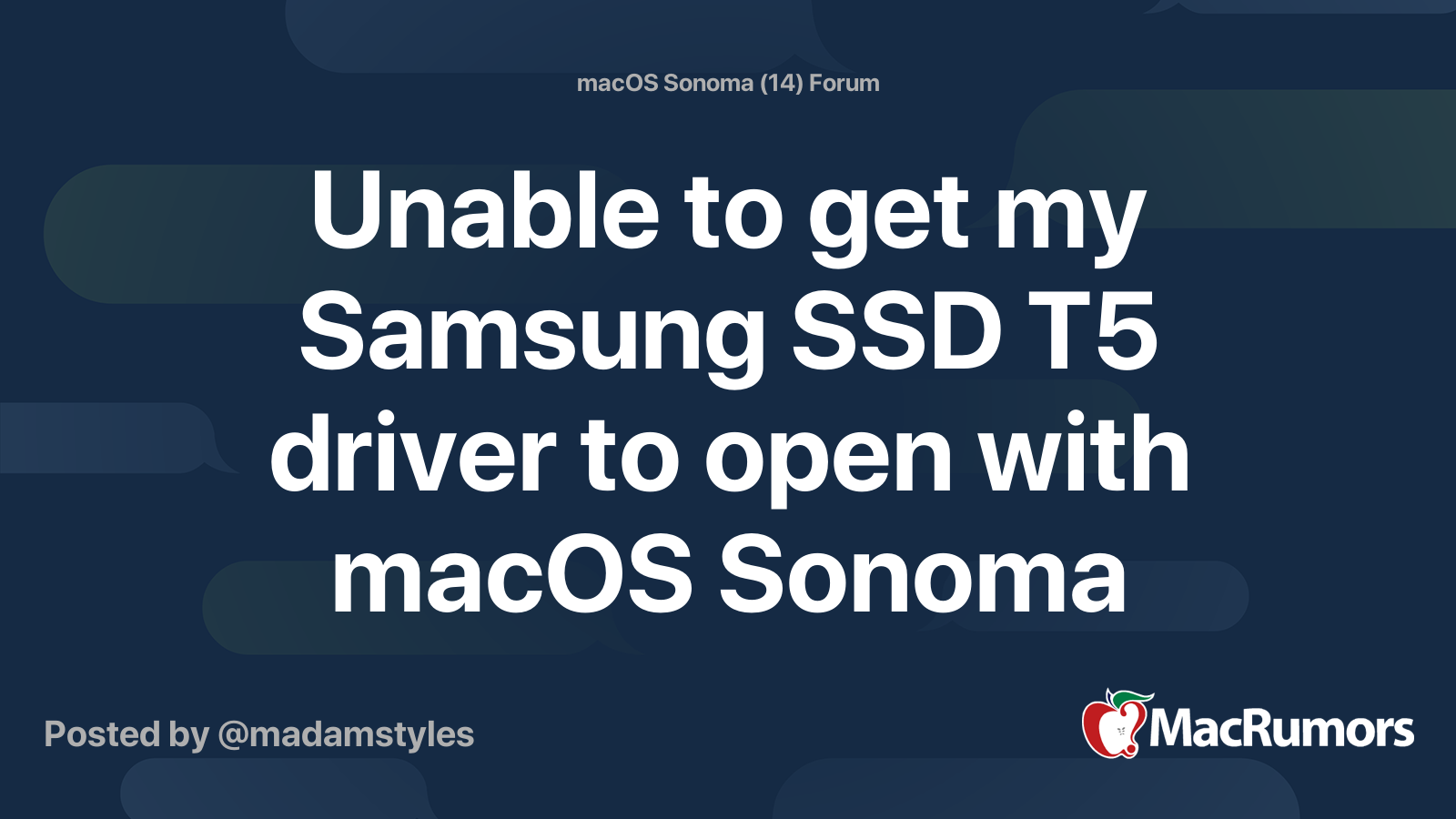 Samsung on sale t5 drivers