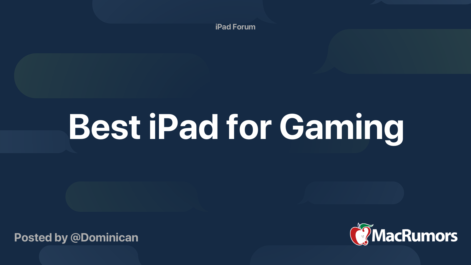 best-ipad-for-gaming-macrumors-forums