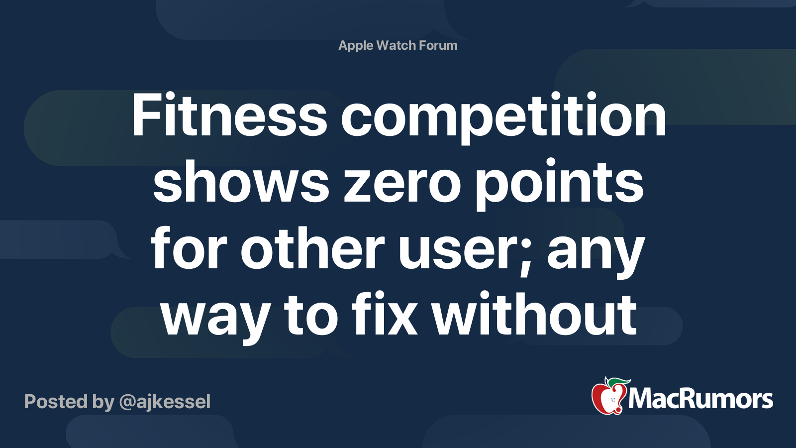 Apple watch best sale competition points